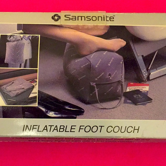 ✈️NEVER USED! Samsonite Inflatable Foot Couch✈️ - Picture 1 of 8